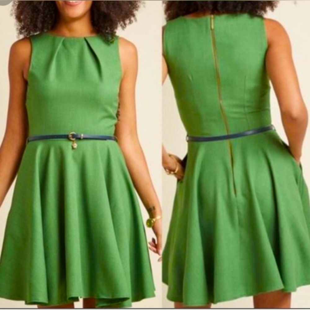 Closet London fit and flare dress